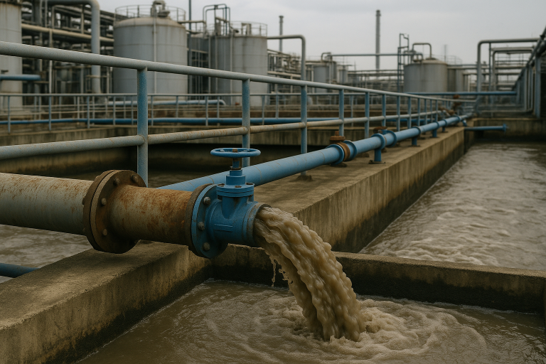 Ilustrasi Limbah Industri